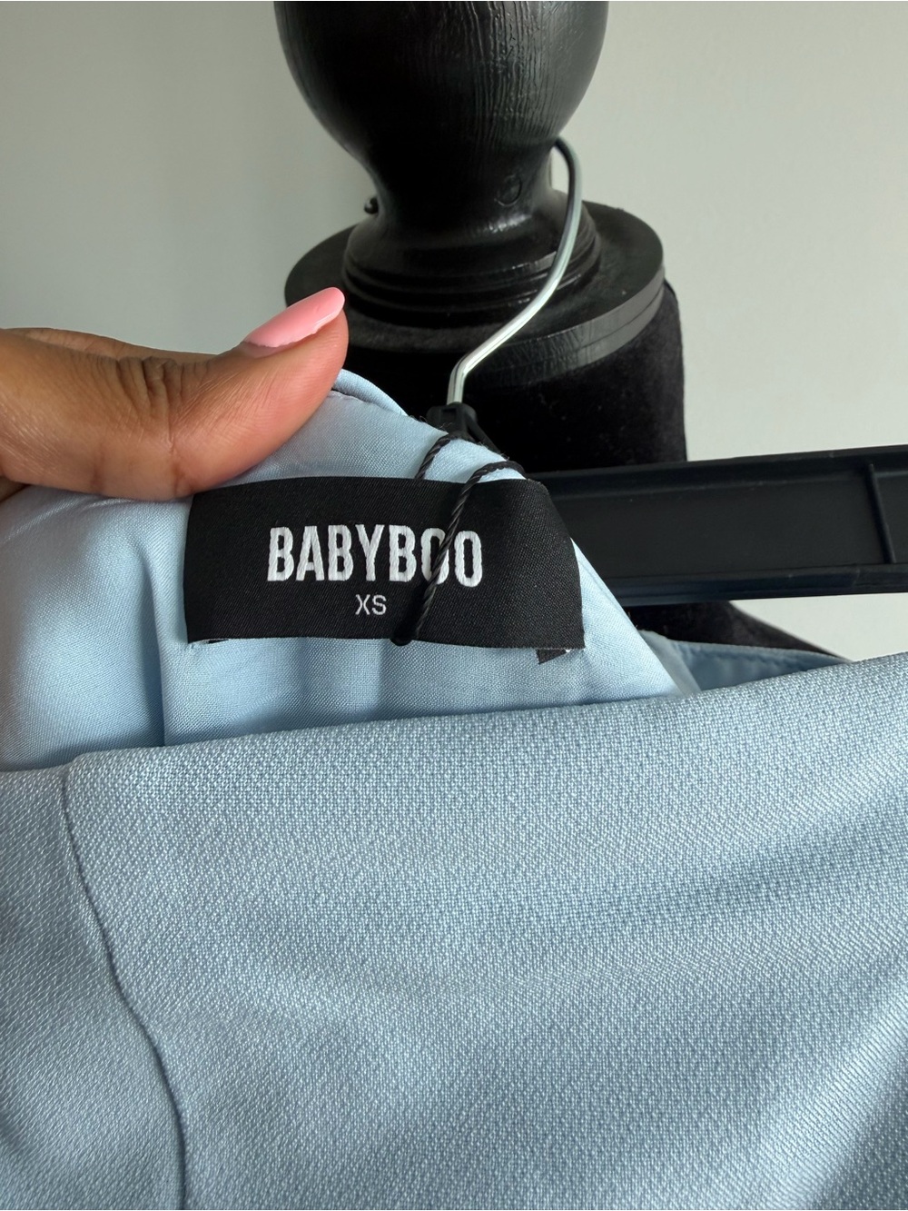 NWT BABYBOO MALIYAH MAXI DRESS BABY BLUE - Picture 5 of 5